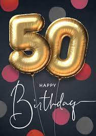 50 jarige verjaardag