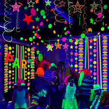 neon thema feest