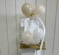 ballon met kado erin