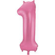 roze cijfer ballon