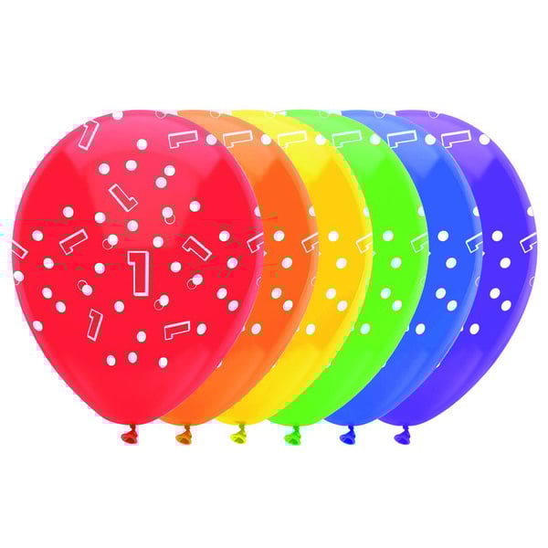 jarig vrouw ballonnen