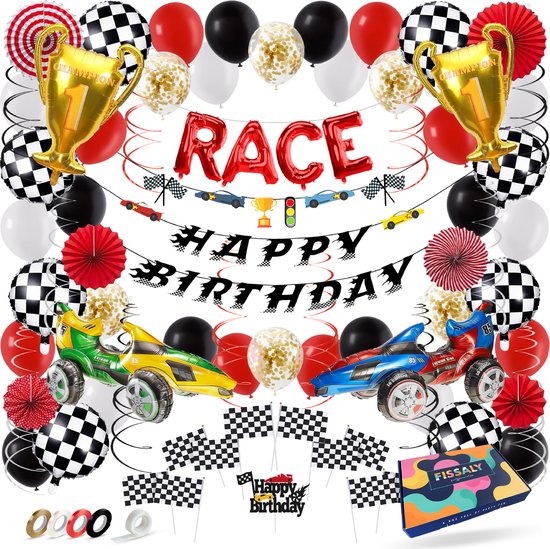 auto versiering verjaardag