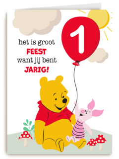 verjaardagskaart 1 jaar