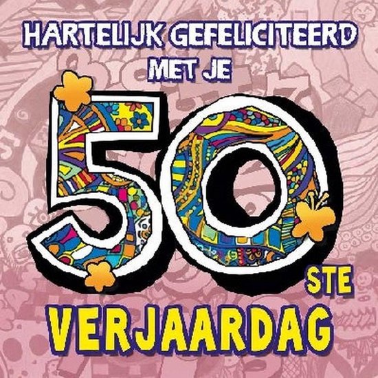 verjaardagskaart 50 jaar man