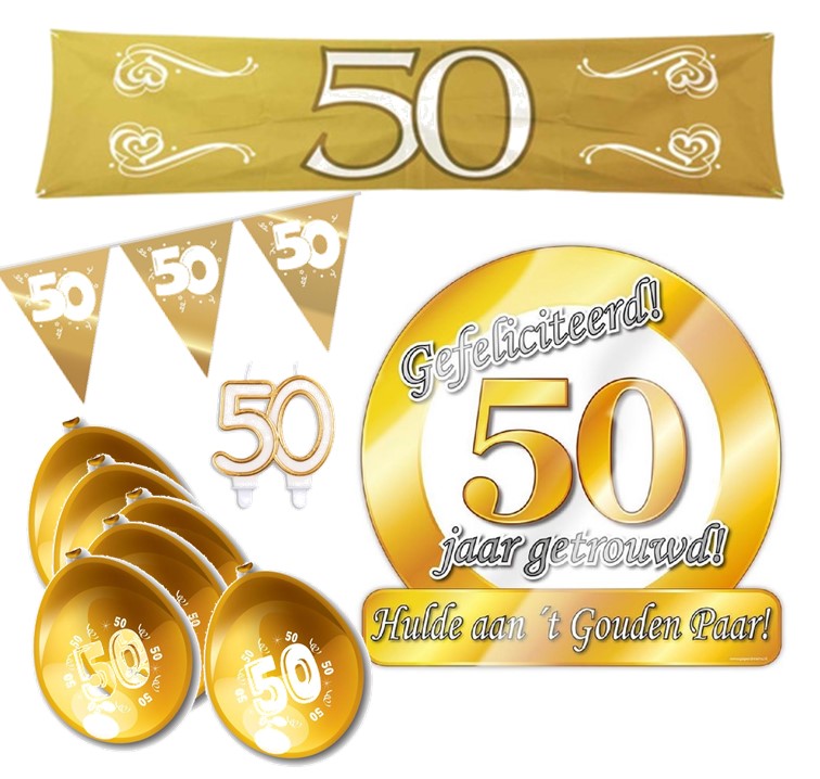 versiering 50 jaar sarah