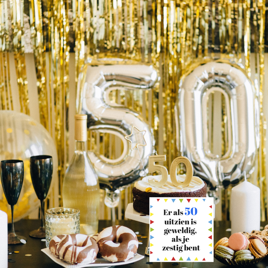 versiering sarah 50 jaar