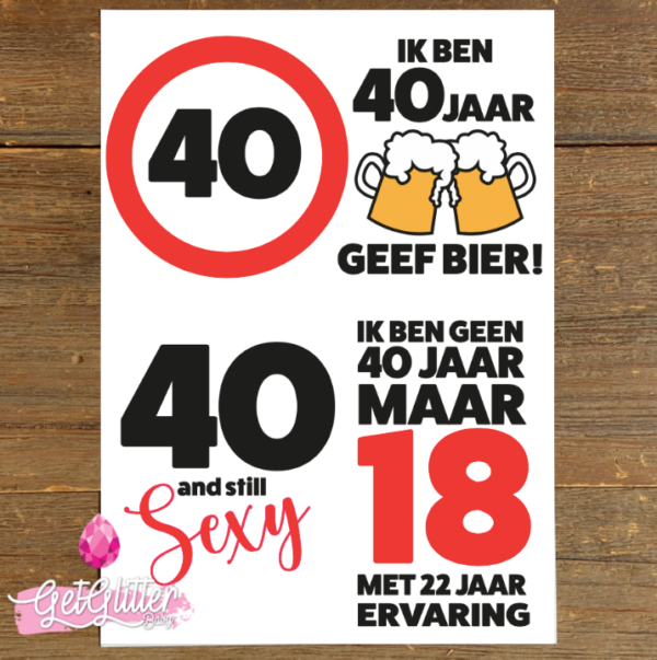 40 jaar verjaardag