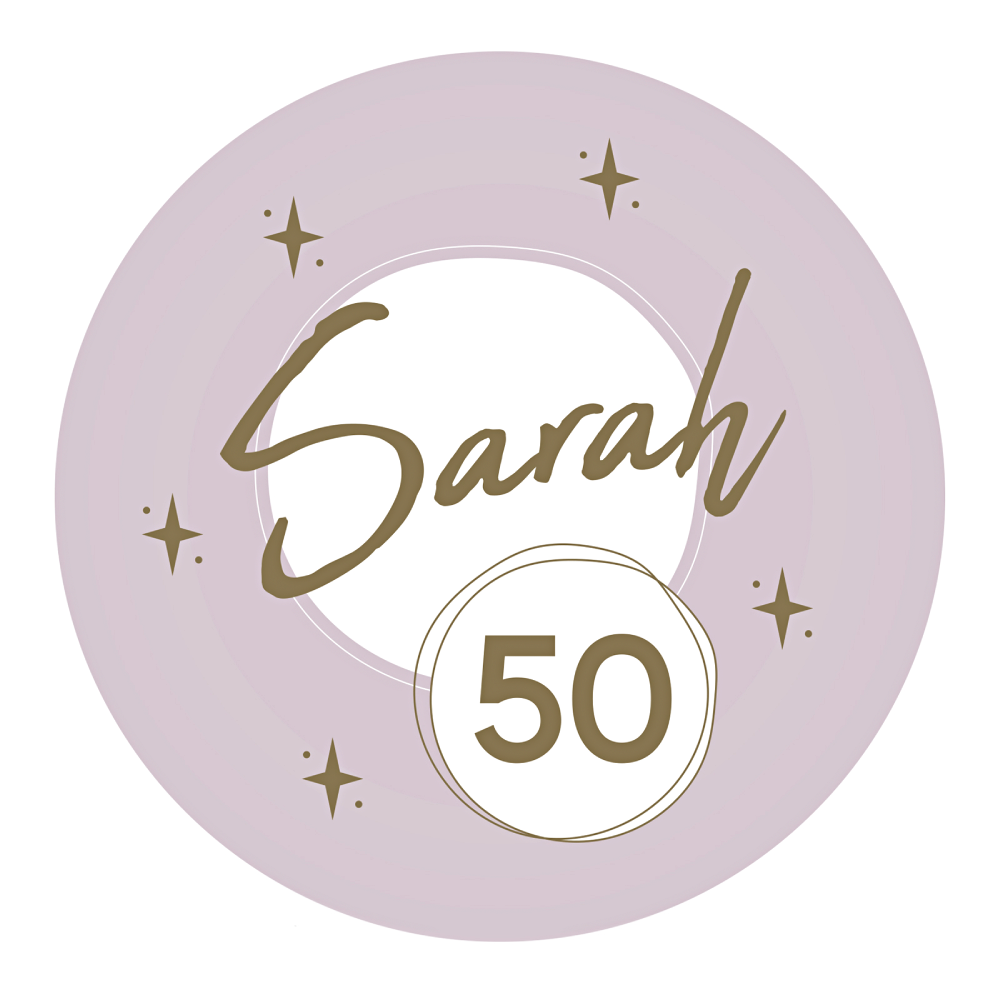 50 jaar sarah versiering