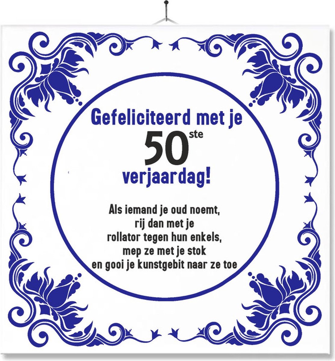 verjaardagswensen 50 jaar man