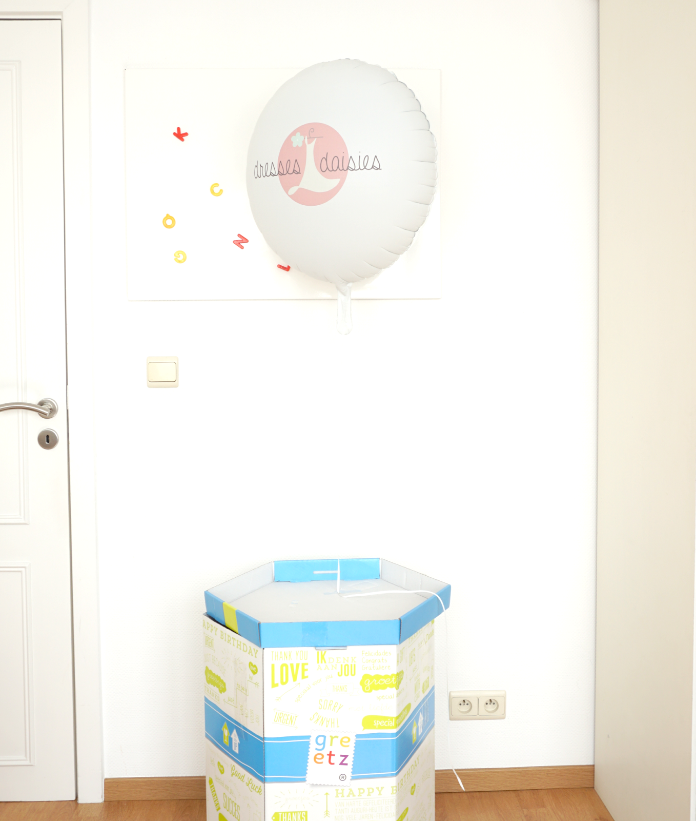 greetz ballon in doos