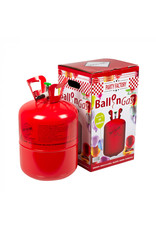 helium tank met ballonnen