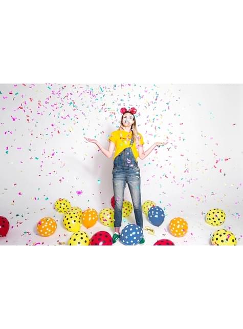 ballonnen met stippen