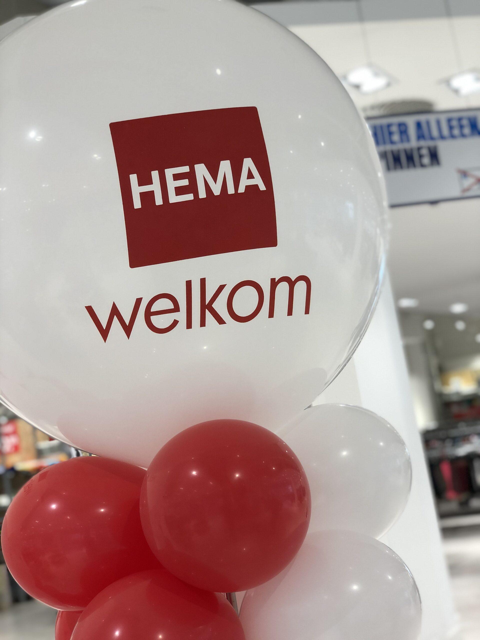 hema roze ballonnen