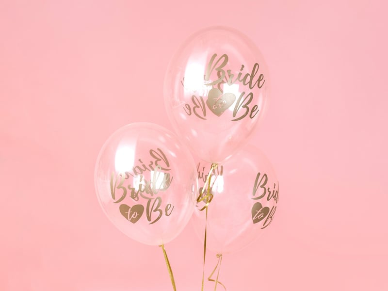 bride to be ballonnen letters