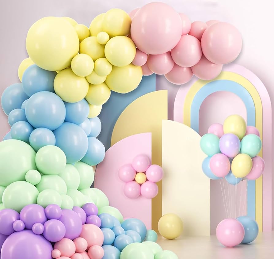 pastel ballonnen hema