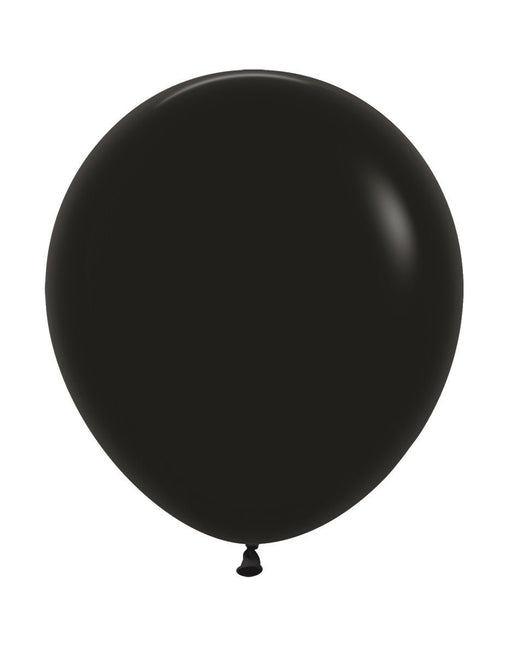 zwarte helium ballonnen