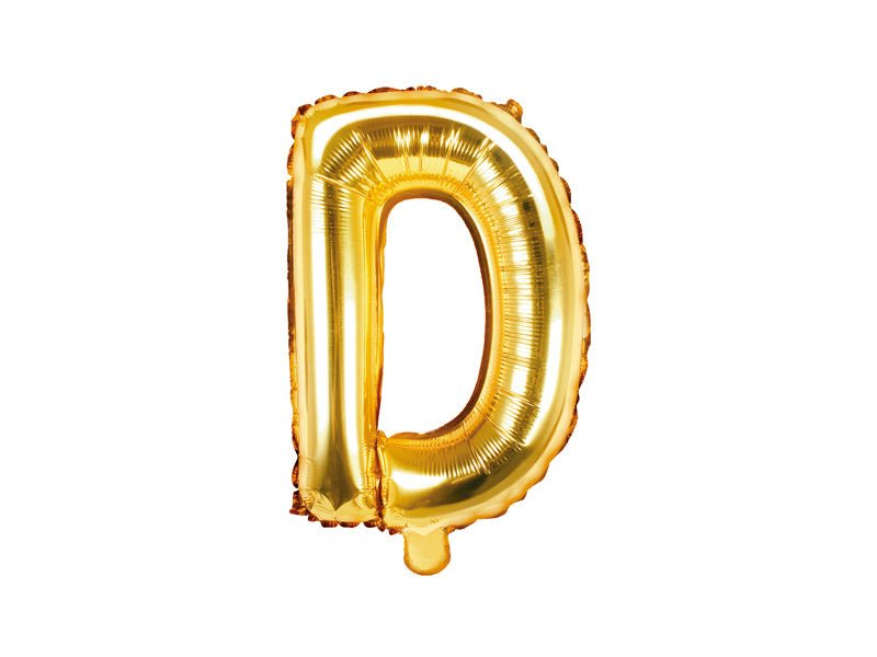 gouden ballon letters